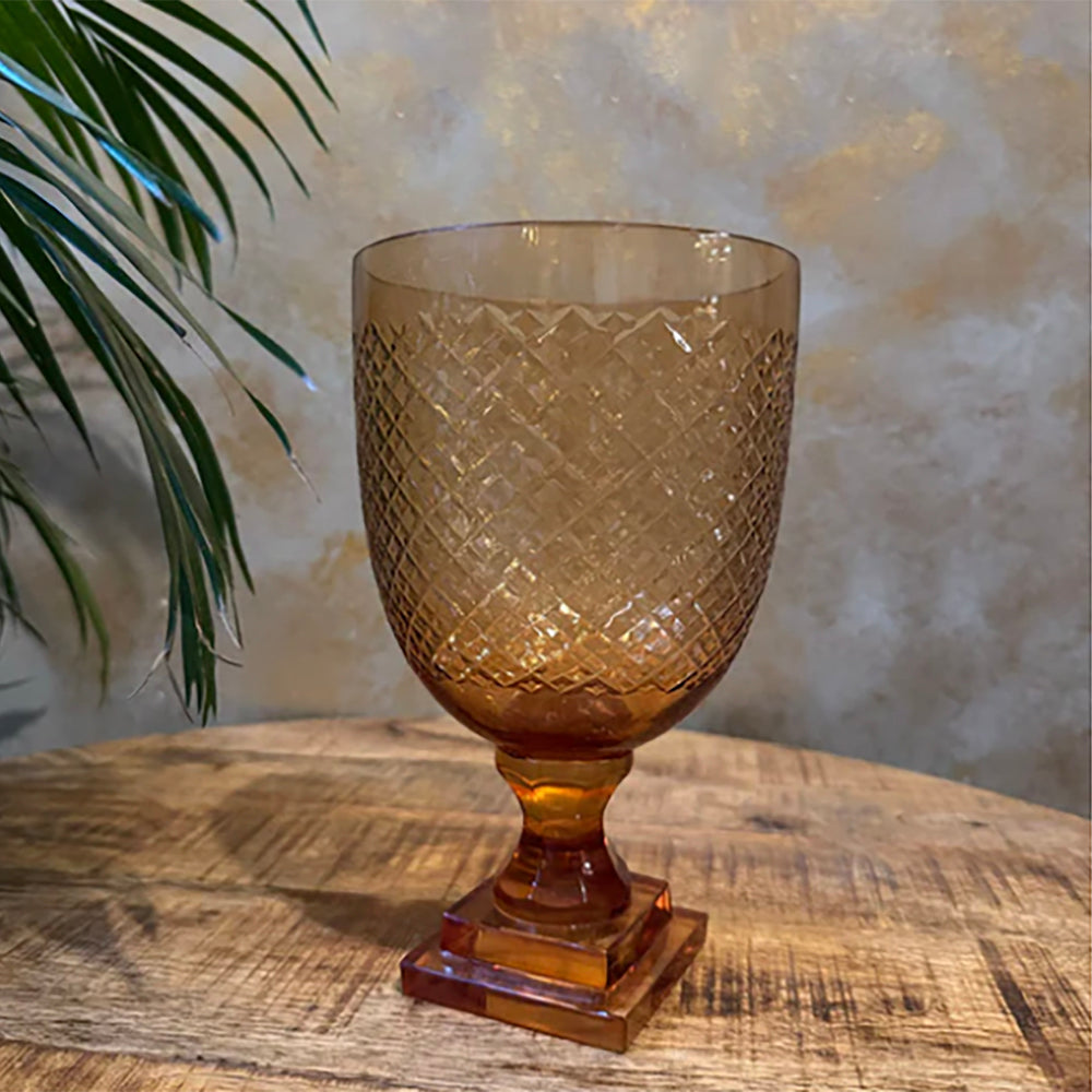 Glass Trophy Jar