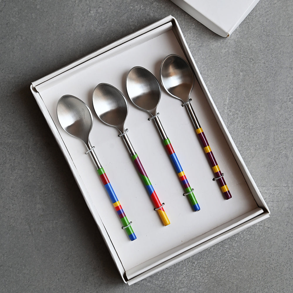 Striped Spoons (Set of 4)