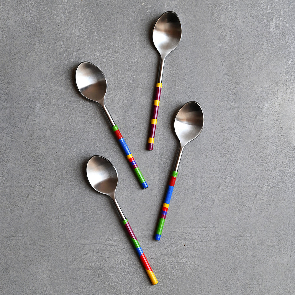 Striped Spoons (Set of 4)