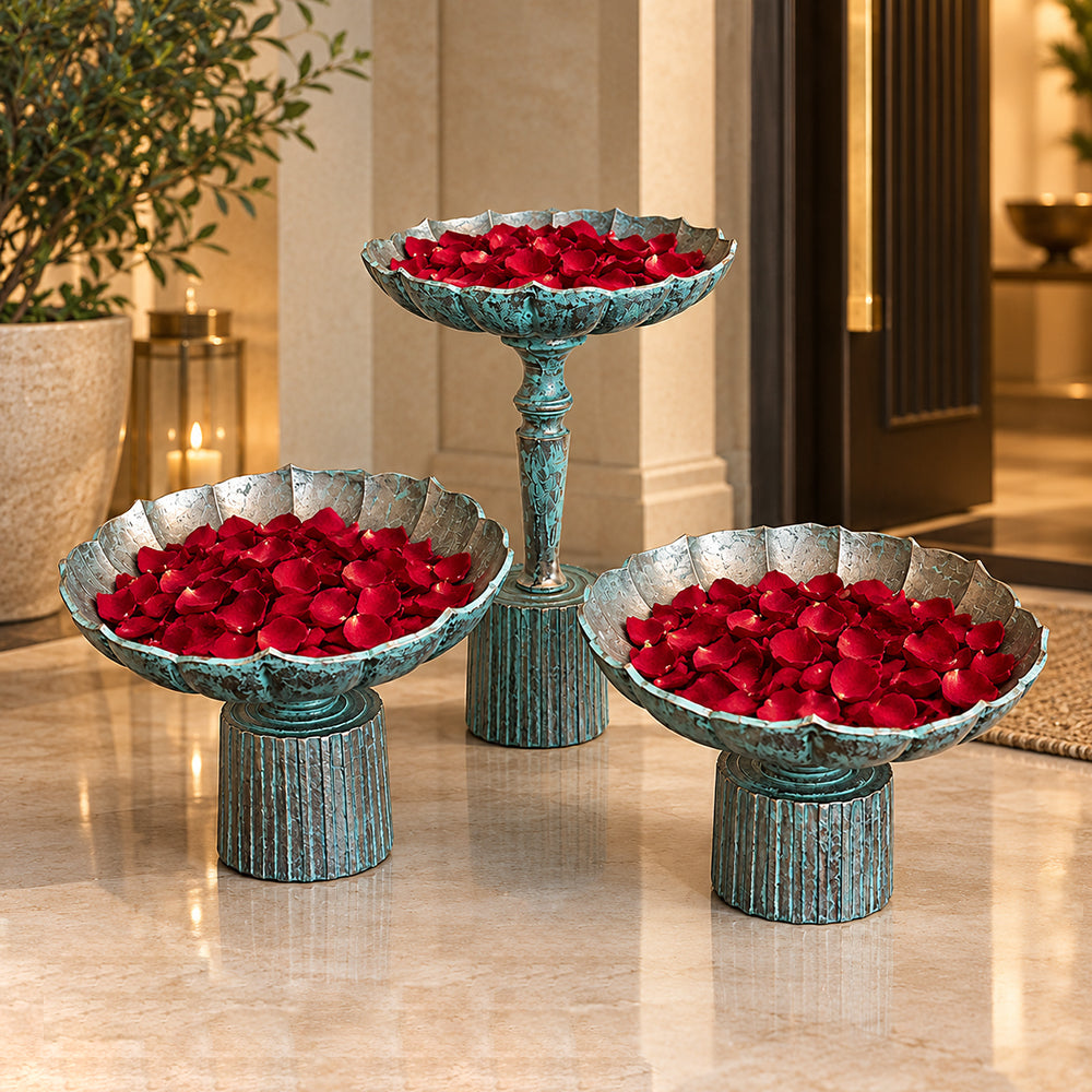 Patina Lotus Urlis( Set of 3)